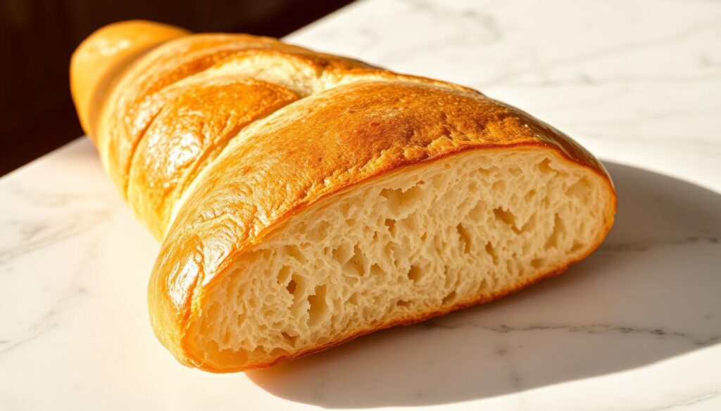 traditional french baguette