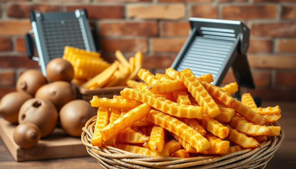 essential ingredients for waffle fries